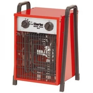 Clarke Devil 6003 - 3Kw Fan Heater (240v) 3 Clarke Devil 6003 - 3Kw Fan Heater (240v)