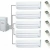 Fujitsu AOYG36KBTA5 Outdoor Unit - 5 Indoor Wall Units -HVAC Sales Shop AOYG36KBTA5