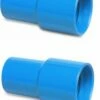 PVC Socket Vacuum Hose 1 PVC Socket Vacuum Hose -HVAC Sales Shop Blue Socket