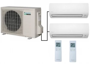 Daikin 2MXM50A Outdoor Unit - 2 Indoor Units 3 Daikin 2MXM50A Outdoor Unit - 2 Indoor Units