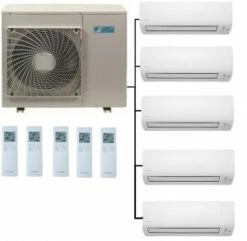 Daikin 5MXM90A Outdoor Unit - 5 Indoor Units