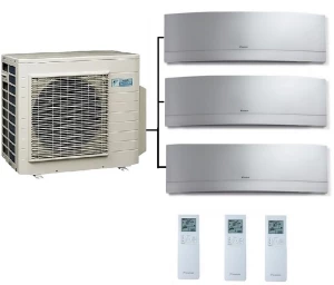 Daikin 3MXM68A Outdoor Unit - 3 Emura Indoor Units 3 Daikin 3MXM68A Outdoor Unit - 3 Emura Indoor Units