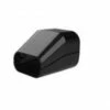 Black Trunking Pipe Outlet - TS72 1 Black Trunking Pipe Outlet - TS72 -HVAC Sales Shop End Fitting