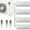 LG MU4R25.U21 - 4 Indoor Units -HVAC Sales Shop LG Quad 1