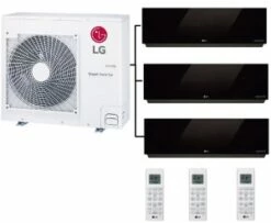 MU4R25.U21 Outdoor Unit - 3 Artcool Mirror Wall Mounted Units