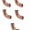 Long Radius Copper Elbow 90° - 5/8" 1 Long Radius Copper Elbow 90° - 5/8" -HVAC Sales Shop Long Elbow