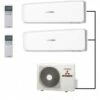 Mitsubishi SCM45ZS-W Outdoor Unit - 2 Indoor Wall Units