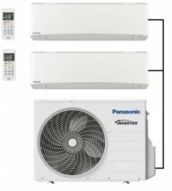 Panasonic CU-2Z50TBE Outdoor Unit - 2 Indoor Units
