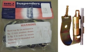 BBJ - Type 2 Pipe Clips 3 BBJ - Type 2 Pipe Clips